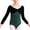 Green, variant on Loopsun Toddler Girls Jumpsuits, Toddler Kids Girls Children Dance Clothes Long Sleeve Training Clothes Performance Jumpsuit Black 6-7 Years