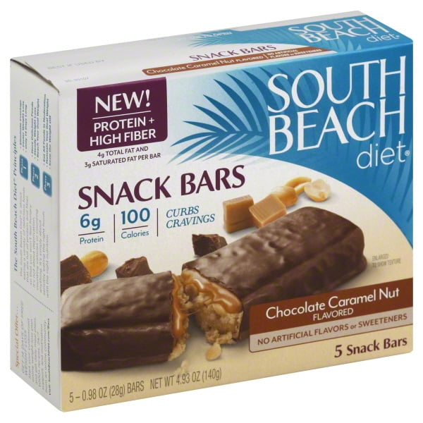 South Beach Diet South Beach Diet Snack Bars, 5 ea - Walmart.com
