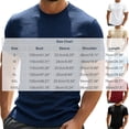 thumbnail image 3 of Dolkfu Short Sleeve Oversized Tshirts&nbsp;for Men Minimalist Blue Crew Neck Pull-on T-Shirts Modern Athletic Solid Tops Sky Blue,Xxxl, 3 of 6