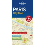 Map: lonely planet paris city map (other): 9781786574152