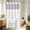 B-3B, variant on MMJ Shower Curtain Textured Color Block Waffle Weave Fabric Waterproof Snap Hooks Punch Free Bathroom Curtain 75x71in