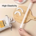thumbnail image 2 of 100pcs Fresh Keeping Bowl Covers, Plastic Food Covers With Elastic For Outside, Dish Plate Covers Stretch For Leftover And Meal, Universal Stretch Wra, 2 of 5