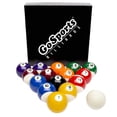 thumbnail image 1 of Juego de bolas de billar GoSports, tamaño reglamentario 57 mm, 170 g, 1 of 6