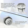 thumbnail image 4 of Uxcell Air Compressor Oil Sight Glass M18 x 1.5mm Toughened Glass for Air Compressor, 4 of 5