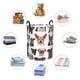 thumbnail image 4 of Fotbe Happy Dog Faces Collage Cesto de Ropa con Asas, Cesto Impermeable de Gran Capacidad, Bolsa de Lavado para Dormitorio, Cesto de Ropa con Ruedas y Asas-Small, 4 of 6