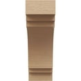 thumbnail image 2 of 9"W x 18"D x 27"H Classic Pescadero Rough Cedar Woodgrain TimberThane Corbel, Primed Tan, 2 of 6