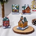 thumbnail image 1 of Winter Christmas Ornaments Christmas Resin House Collectable Figurine, 1 of 5