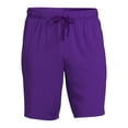 Athletic Works Men's and Big Men's 9" Active Mesh Shorts, up to Size