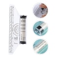 thumbnail image 2 of EeaseCA Multi-purpose Rolling Ruler Plastic Measuring Rolling Ruler for Drawing Design, 2 of 7