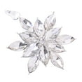 thumbnail image 4 of Colgante cristalino del copo de nieve, colgante del neckalce del copo de nieve, regalo de la Navidad, sistema del regalo de la joyería, regalo de las mujeres, colgante de la flor, joyería del, 4 of 9
