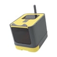 thumbnail image 3 of Caja de arena para gatos cerrada Strade Fareast Limited Bandeja multifuncional 44,5 x 34,5 x 36 cm amarillo, 3 of 8
