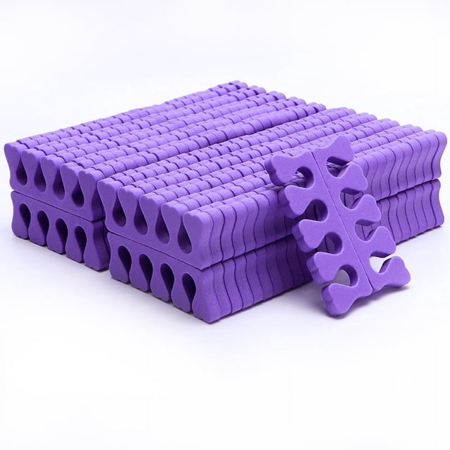 Divisor 100pcs esponja separador de Punta Arte de Umas Suaves Separador Separador Divisor Manicura Herramienta