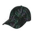 thumbnail image 2 of Xecao Lavender Flowers for Baseball Cap: Unisex, crafted from classic polyester twill fabric, featuring a soft unconstructed design, 2 of 5