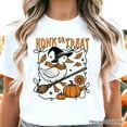 thumbnail image 2 of Honk or Treat Goose T-Shirt, Hilarious Halloween Tee for Silly Bird Enthusiasts, 2 of 6
