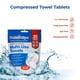 thumbnail image 2 of Toallas comprimidas desechables Pack-n-Wipe (25 toallas), 2 of 6