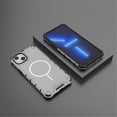 thumbnail image 2 of For iPhone 15 Funda [Compatible con Funda Protectora para Teléfono MagSafe] de Grado Militar con Airbag Anticaída de Color Sólido, Gris, For iPhone 15, 2 of 6
