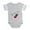 Heather Gray, variant on CafePress - Greatgrandma1 - Cute Infant Baby Football Bodysuit