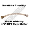 thumbnail image 2 of Homebrewstuff Back-Flush Cleaning Adapter for Beer Wort Plate Chiller Home Brewing, 2 of 3
