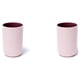 thumbnail image 3 of Billuyoard Taza de para cepillos de dientes, soporte para cepillos, tazas de de plástico de Color sólido para baño, cocina, Rosa claro 2piezas, 3 of 6