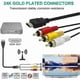 thumbnail image 4 of Hdmi To Rca Cable, 1080P 5Ft/1.5M Hdmi Male To 3-Rca Video Audio Av Cable Connector Adapter Transmitter For Tv Hdtv Dvd, 4 of 4