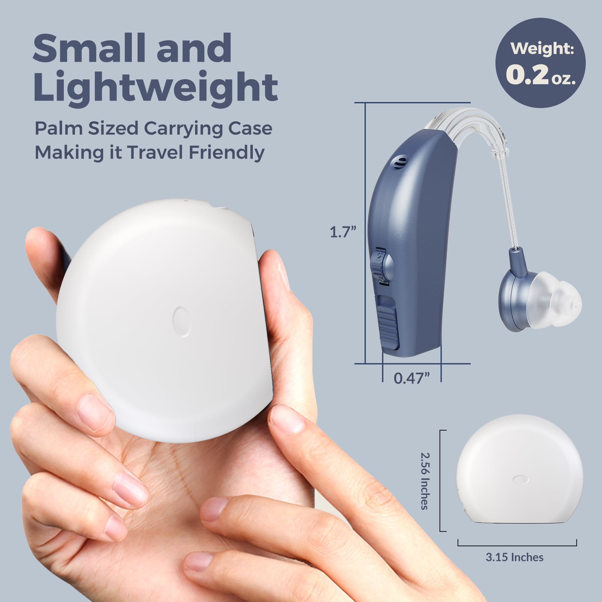 MEDca Digital Personal Hearing Sound Multicolor Amplifier