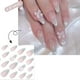 thumbnail image 1 of Uñas postizas a presión, regalos para mujeres, uñas cortas a presión, uñas postizas cortas con pegamento reutilizable, 12 tamaños, parche de 1 ml, 1 of 5