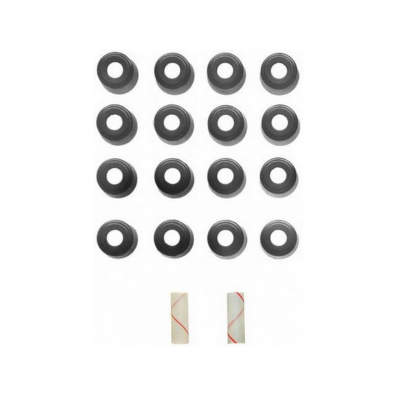Intake and Exhaust Valve Stem Seal Kit - Compatible with 1991 - 2000 Chevy C2500 7.4L V8 1992 1993 1994 1995 1996 1997 1998 1999