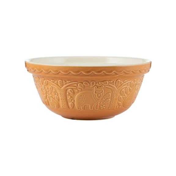 Mason Cash | In The Forest S24 Bear Embossed Mixing Bowl - 2.15 Quart