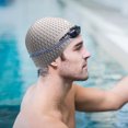 thumbnail image 3 of Flotador Inflable Gorros de natación impermeables Mujeres Hombres Silicona Protección auditiva Sombrero de natación (Gris) Tmvgtek Deportes Acuáticos, 3 of 6