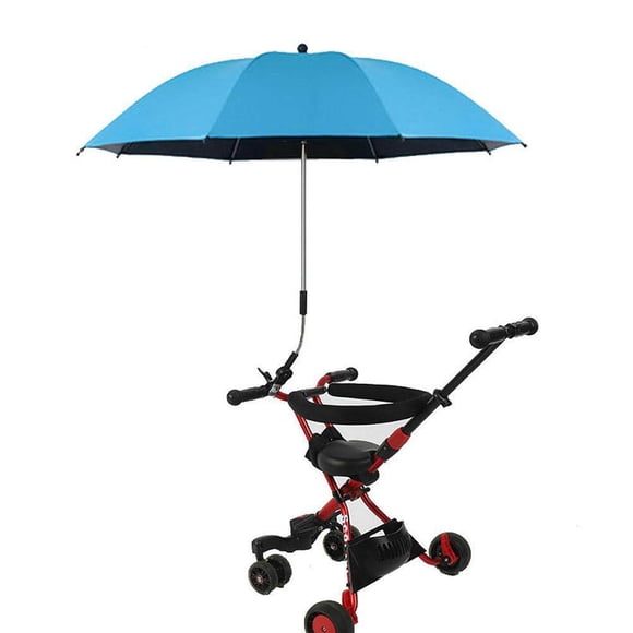 Sombrilla para cochecito con abrazadera, paraguas con clip ajustable, protección UV, paraguas para usuarios de sillas de ruedas, silla para niños YUNYI BRAND Deportes