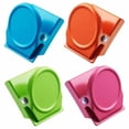 thumbnail image 2 of 4Pcs Magnetic Metal Clip, Magnets Clips, Refrigerator Magnets, Whiteboard Wall Magnetic Memo Note Clips, 2 of 8