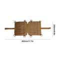 thumbnail image 3 of Bolsa de almacenamiento para acampar, silla de exterior, bolsillo lateral para acampar al aire libre (marrón), 3 of 5