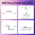 thumbnail image 3 of Luz de techo inteligente MOES funciona con Google Home Alexa Zigbee WiFi Smart Downlight, 3 of 5