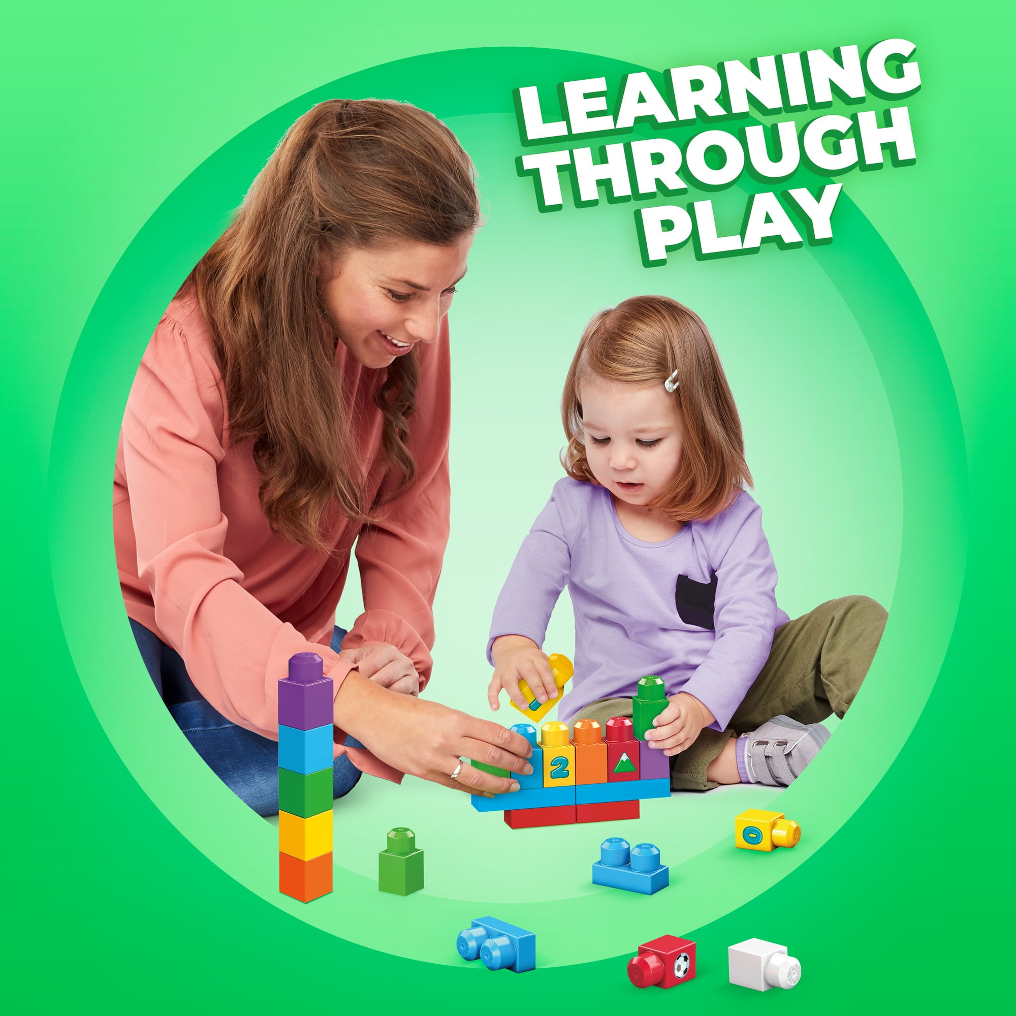 mega bloks let's get learning building set