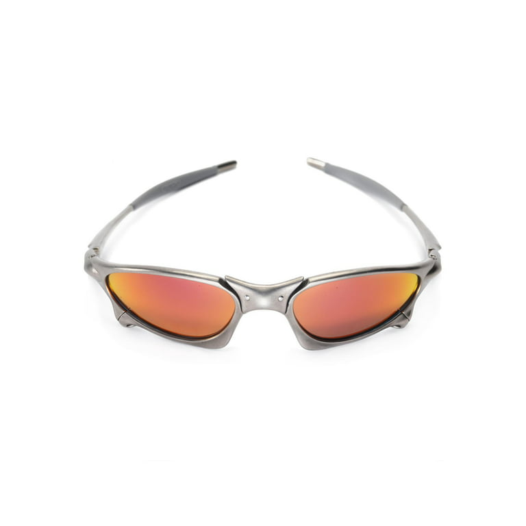 Walleva Fire Red Polarized Replacement Lenses for Oakley Penny