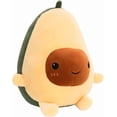 thumbnail image 1 of Almohada de peluche decorativa con forma de aguacate, 30 cm, para niños, 1 of 5