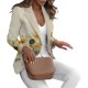 thumbnail image 1 of Gibobby Blazer de mujer elegante chamarra casual para mujer talla grande chamarra de manga larga ropa exterior clásica con bolsillos(Beige,G), 1 of 5