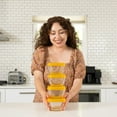 thumbnail image 3 of Libbey Serve It 16 Piece 2 Cup Glass Storage Bowl Container Set with Yellow Plastic Lids, 3 of 6