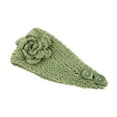thumbnail image 2 of MSJUHEG Warm Headbands Winter,Crochet Headbands,Fleece Headbands,Ear Warmer Headband,Knit Headband,Knit Sweet Hair Warmth Accessories Hair Headband Army Green One Size, 2 of 5