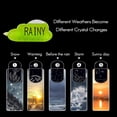 thumbnail image 3 of TIMIFIS Crystal Bottle Weather Items Bottle Colorful Desktop Transparent Crystal Glass Gift 150ml Kitchen Gadgets, 3 of 4