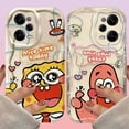 thumbnail image 4 of Phone Case For Xiaomi Redmi Note 13 12 Pro Plus 12S 11 11S 10 10S 9S 7 8 9 Pro Max Graffiti SpongeBobs Patrick Star Wave Cover, 4 of 5