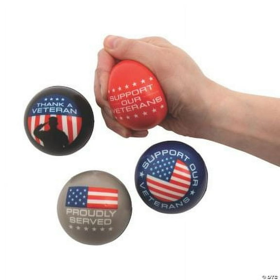 Veteran Stress Balls, Birthday, Toys, 12 Pieces