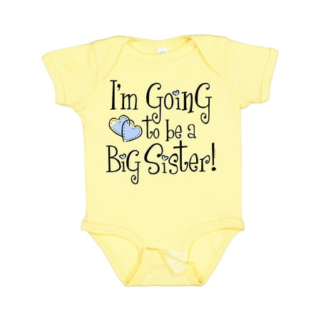 

Inktastic Heart New Big Sister Gift Baby Girl Bodysuit