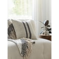 thumbnail image 2 of Livabliss x Becki Owens Brett Modern Accent Pillow, 20"L x 20"W, Beige/Gray, 2 of 5