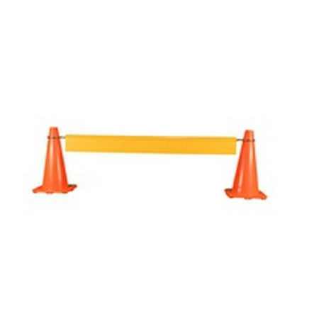 

Cortina 03-550-BRP4 Barricone 4 ft Yellow Plain (PVC w/plated harden metal rings) (10 Pack)