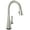 SpotShield Stainless, variant on Delta 19802Tlz-Dst Lenta 1.8 GPM Single Hole Pull Down Touchless Kitchen Faucet - Chrome