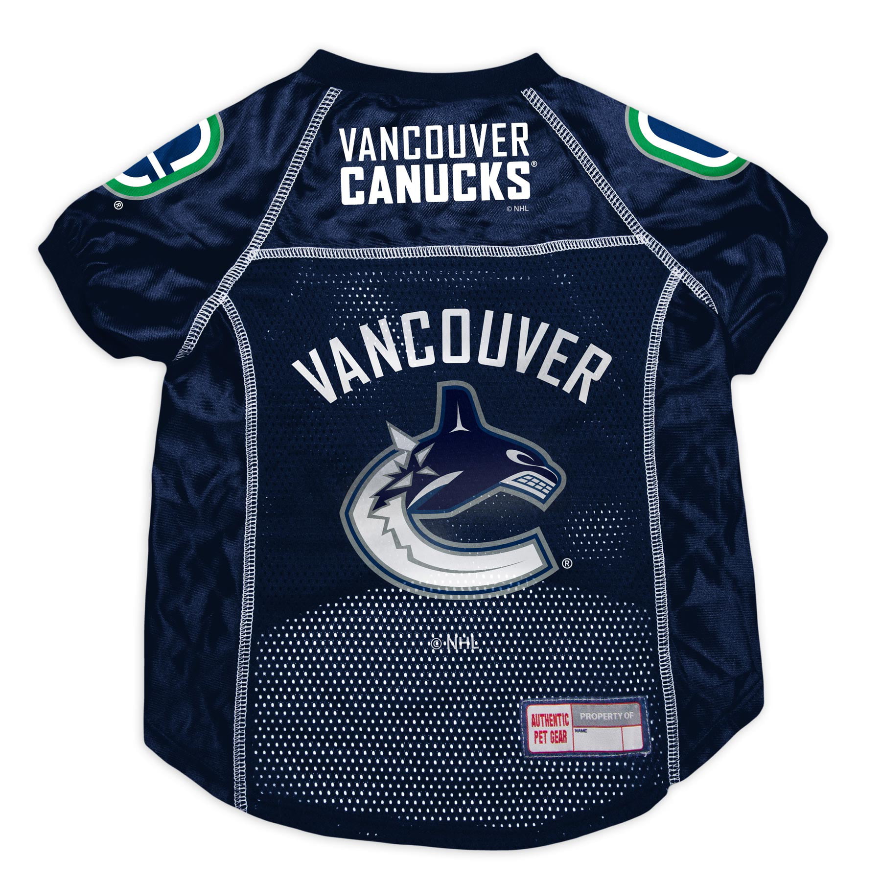 vancouver canucks pet jersey