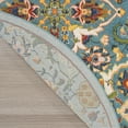 thumbnail image 5 of Nourison Allur Persian Turquoise/Ivory 5'3" x round Area Rug (5 Round), 5 of 9