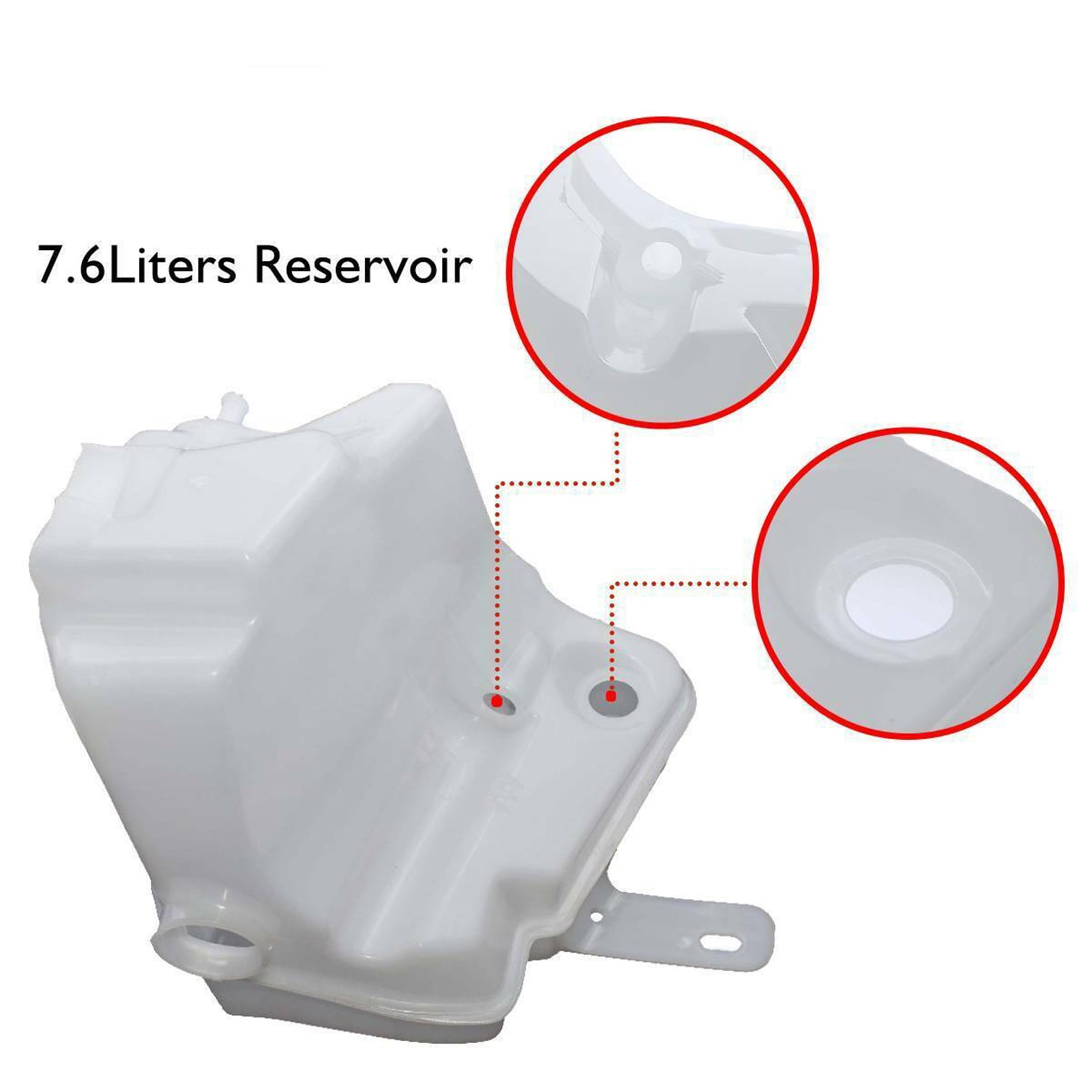 Washer Fluid Reservoir, Great Sealing Ability Car Washer Fluid Tank,  Replacement for ML350 ML320 ML430 ML55