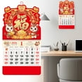 thumbnail image 2 of Gnwei Lunar Calendar 2026 Year of The Horse Wall Calendar Chinese Monthly Calendar 2026 Chinese Calendar for Chinese New Year Decoration Home Restaurant Office and Wall Hanging, 2 of 8